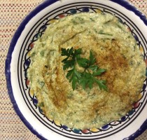 Babaganoush, A Middle East Eggplant Dip