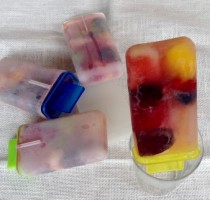 Summer Fruit Popsicle-sorbets