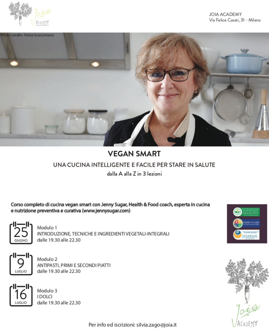 Vegan Smart Cooking Course, Fro A To Z In 3 Lessons
